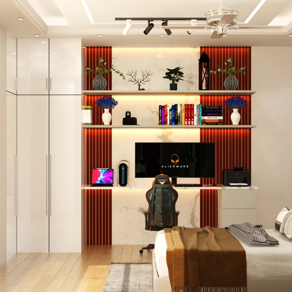 biophilic design living room with indoor plants bangladesh